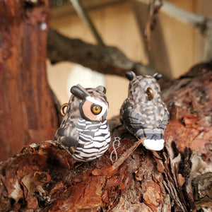 Great Horned Owl Charms