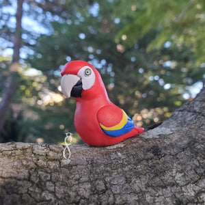 Scarlet Macaw Figurine