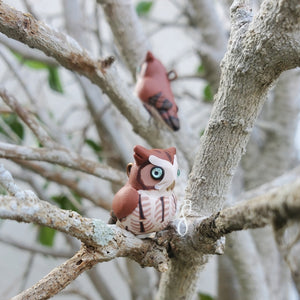 Eastern Screech Owl Charms