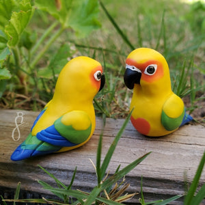 Sun Conure Figurine