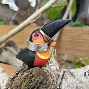 Channel-Billed Toucan Ring Holder