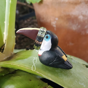 White-Throated Toucan Ring Holder