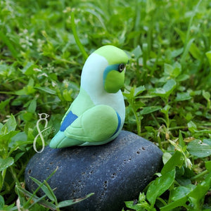 Green Parrotlet Figurine